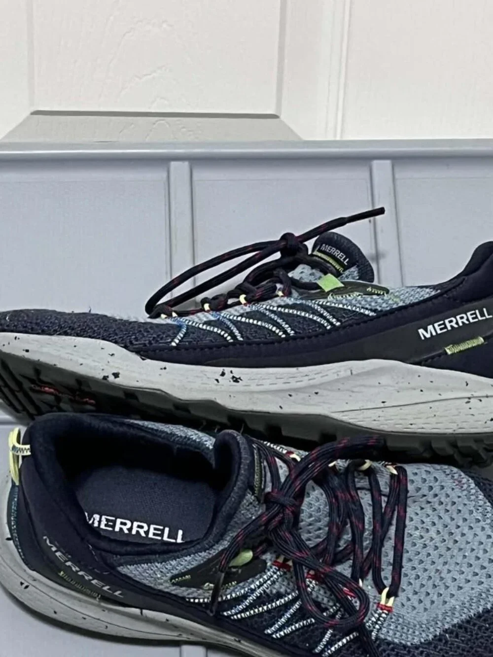 Merrell Bravada Women's 9 Hiking Trail Running Sneakers Blue Gray J135576